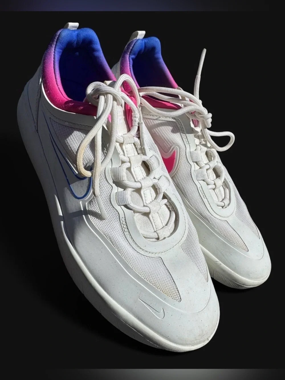 Nike SB Nyjah Free 2 “Tokyo 2020 Olympics Pack” White Pink Blue Gradient
